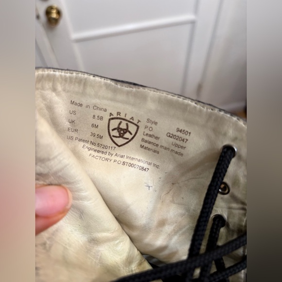 Arita black leather boots - Picture 10 of 10